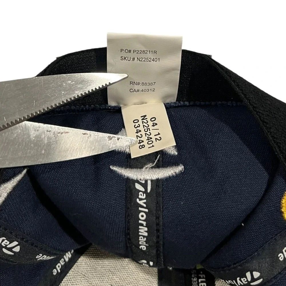 NWT TaylorMade 2012 Tour DJ‎ Golf Hat Navy S/M